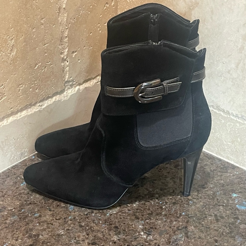 Via Spiga Suede Booties